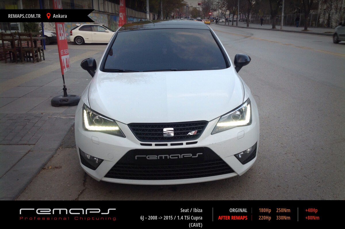 Seat Ibiza 6J 1.6 TDi stage 1 - BR-Performance Luxembourg - Professional  chiptuning