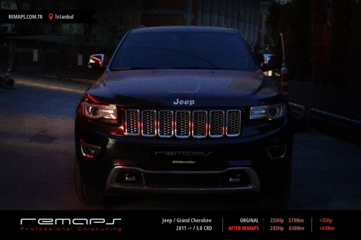 Jeep Grand Cherokee İstanbul Chip Tuning