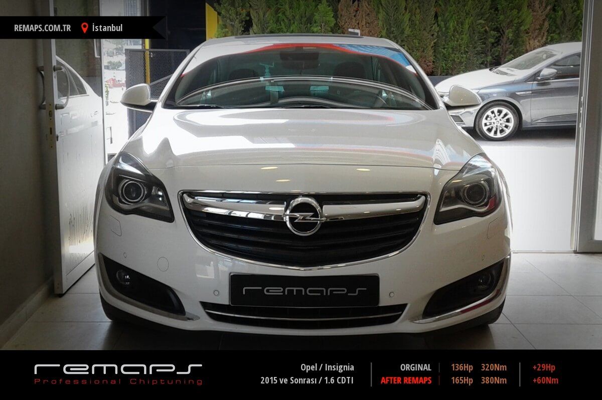 Opel Insignia İstanbul Chip Tuning