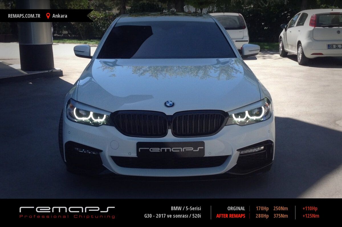 BMW 5-Serisi Ankara Chip Tuning