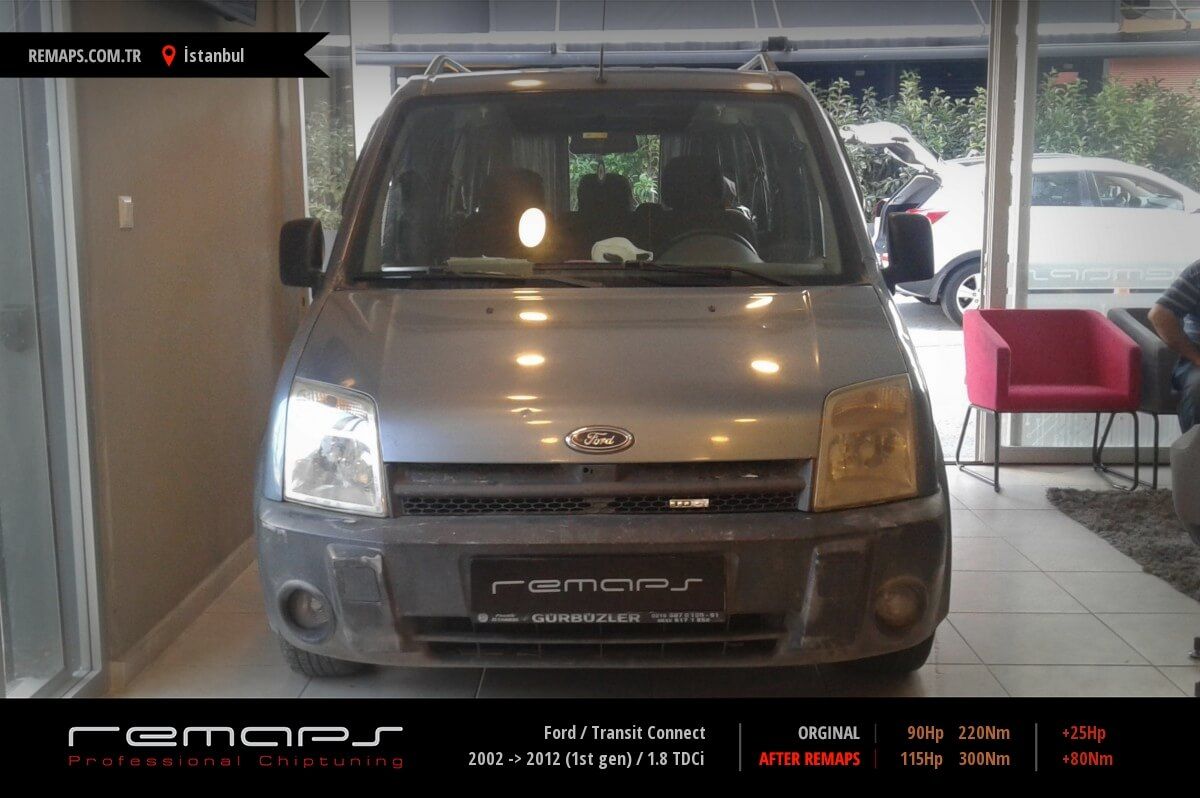 Ford Transit Connect İstanbul Chip Tuning