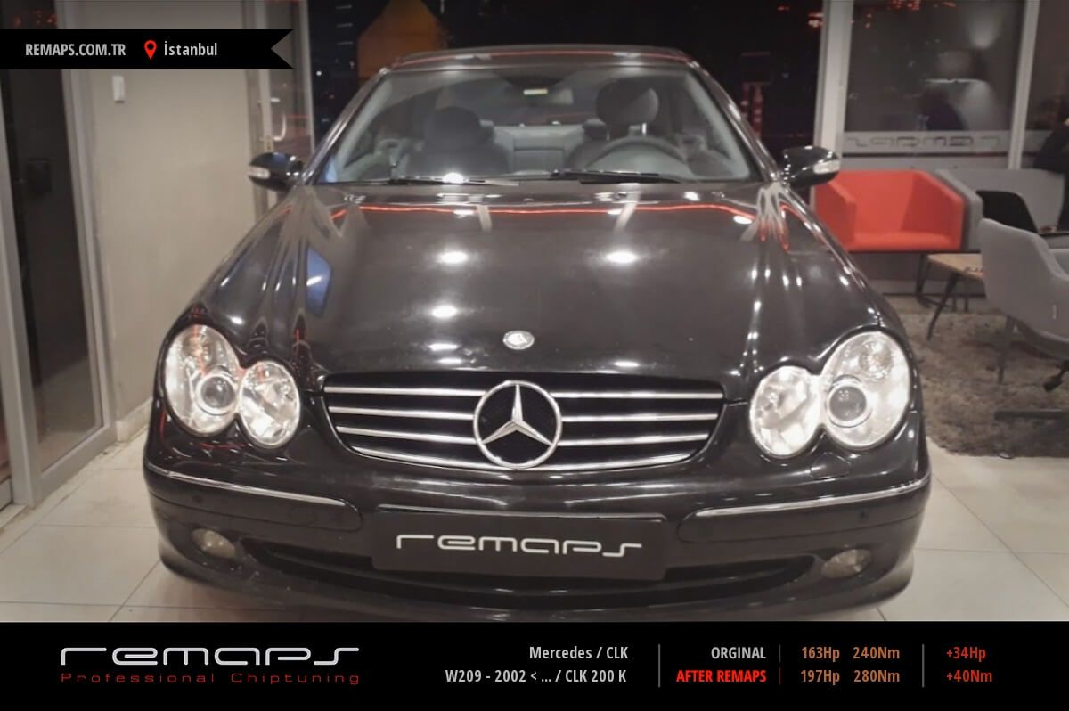 Mercedes CLK İstanbul Chip Tuning