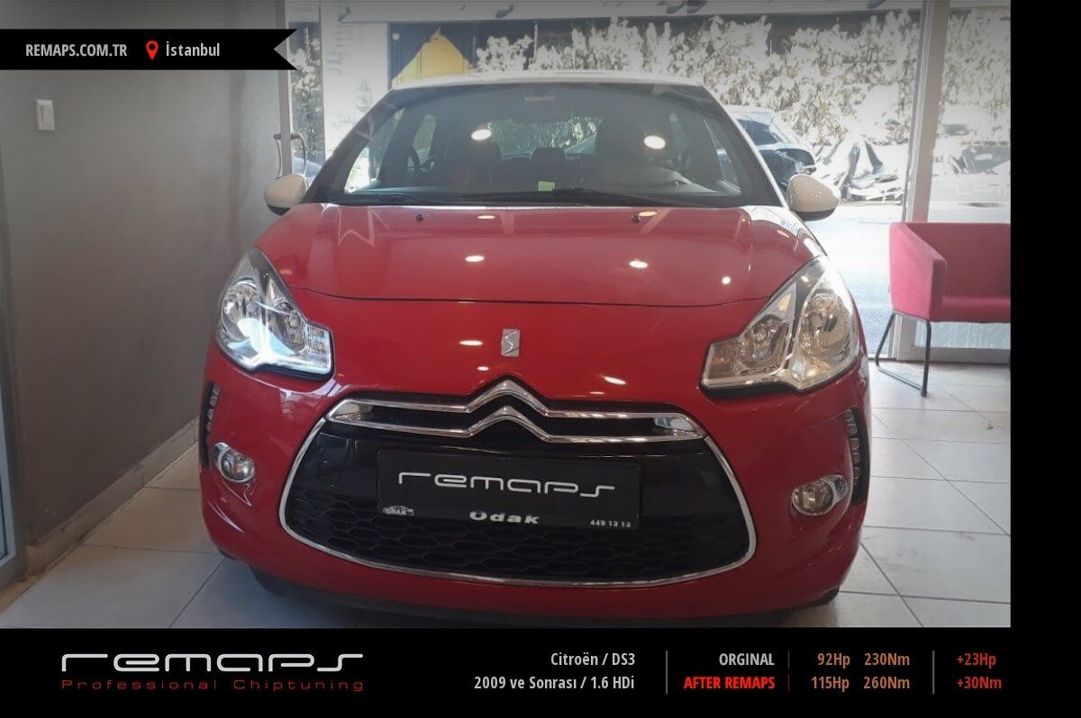 Citroën DS3 İstanbul Chip Tuning