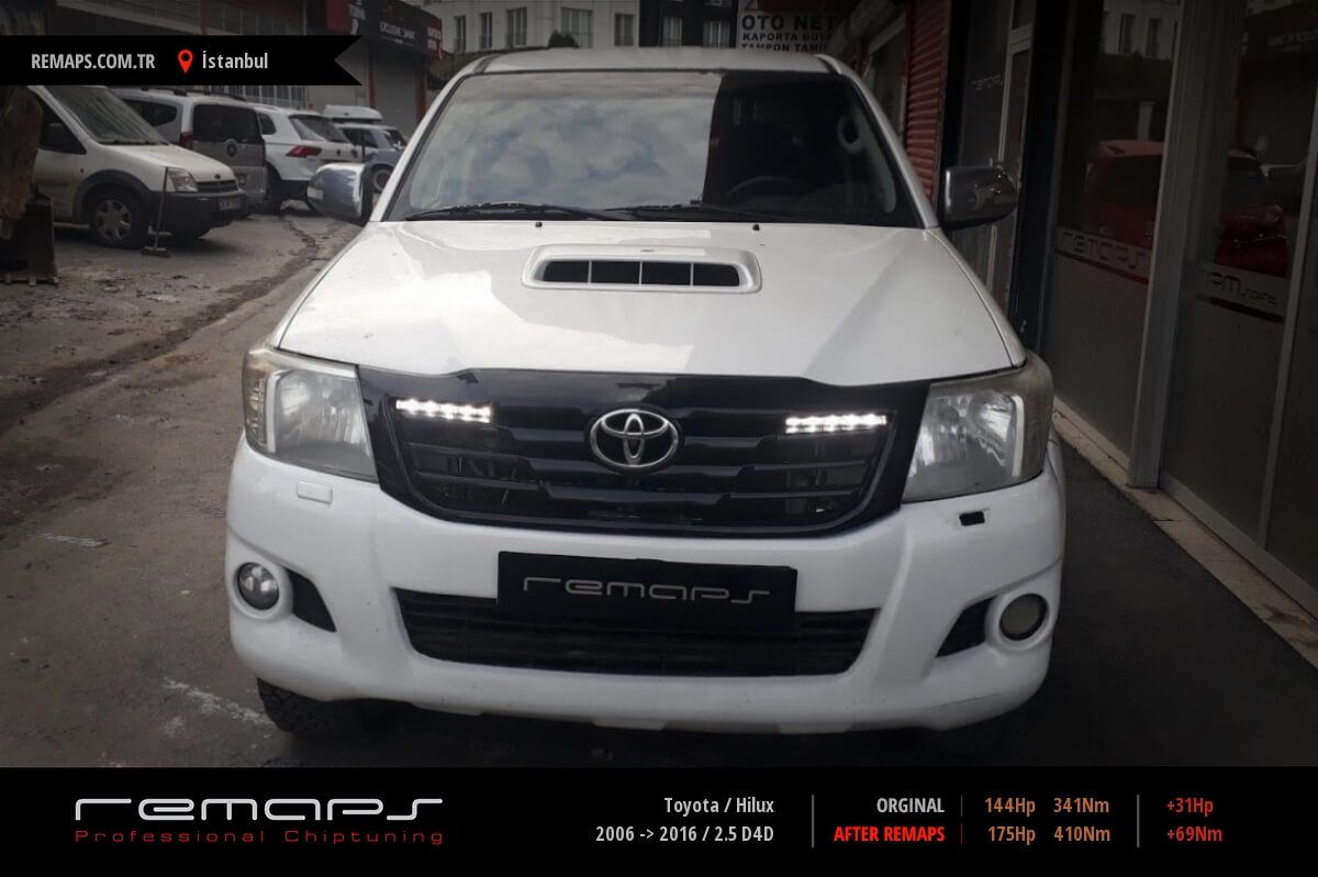 Toyota Hilux İstanbul Chip Tuning