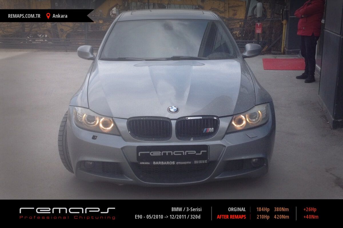 BMW 3-Serisi Ankara Chip Tuning