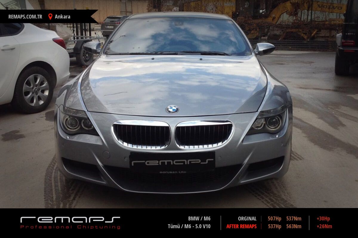 BMW M6 Ankara Chip Tuning