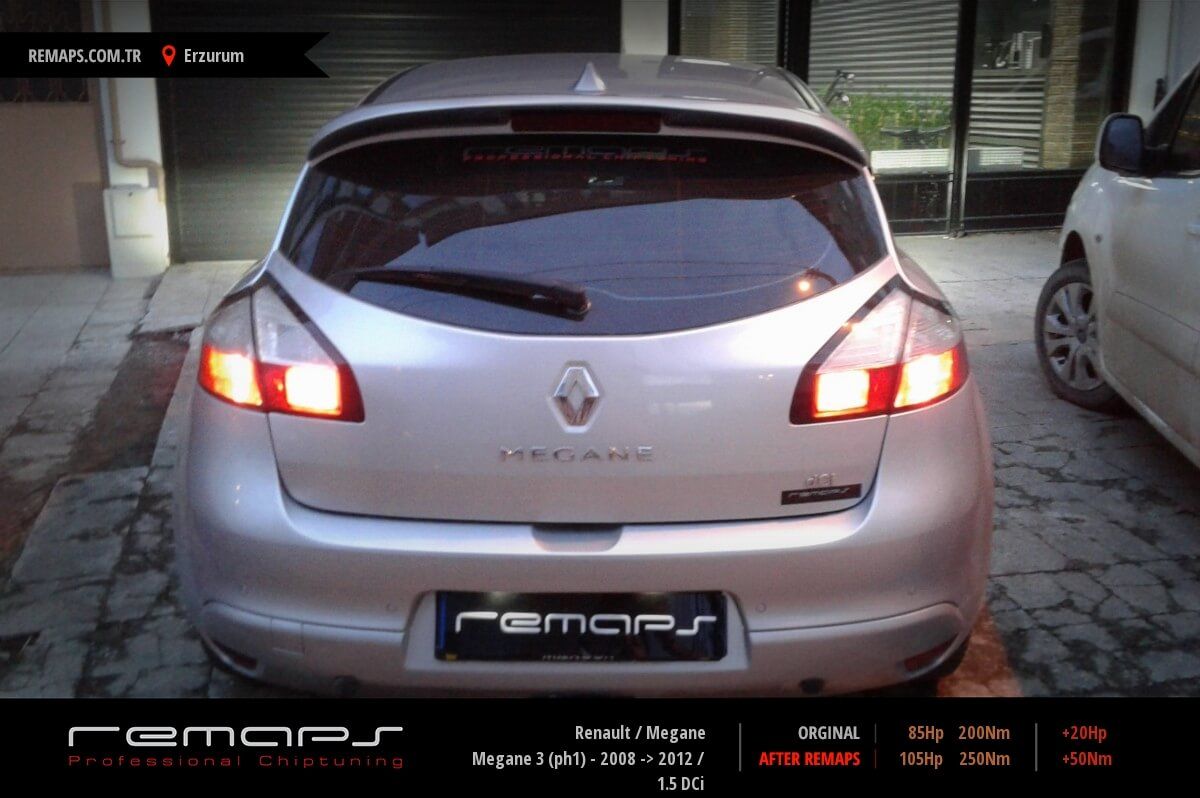 Renault Megane II 1.5 DCI 85hp tuning