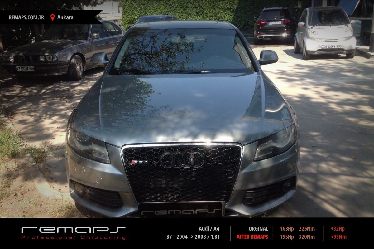 Audi A4 B7 - 2004 > 2008 Remap & Tuning