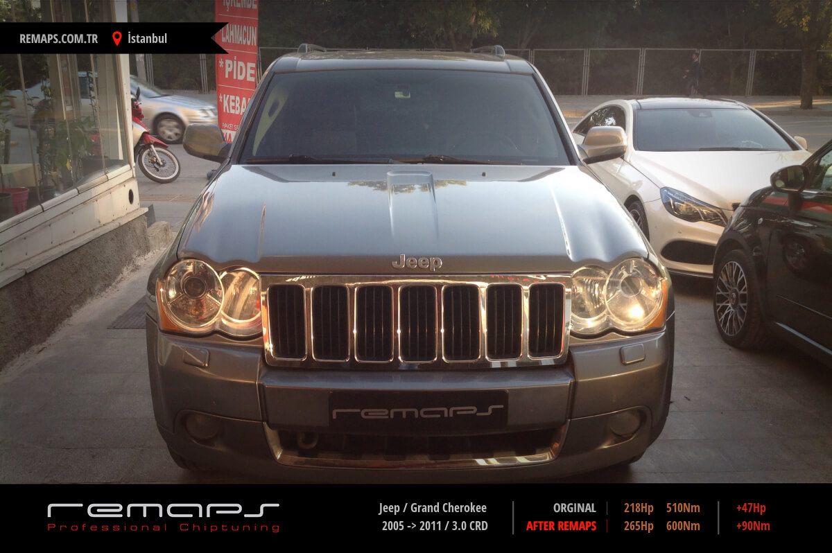 Jeep Grand Cherokee 2005 > 2011 3.0 CRD Chip Tuning, Performans, Yakıt