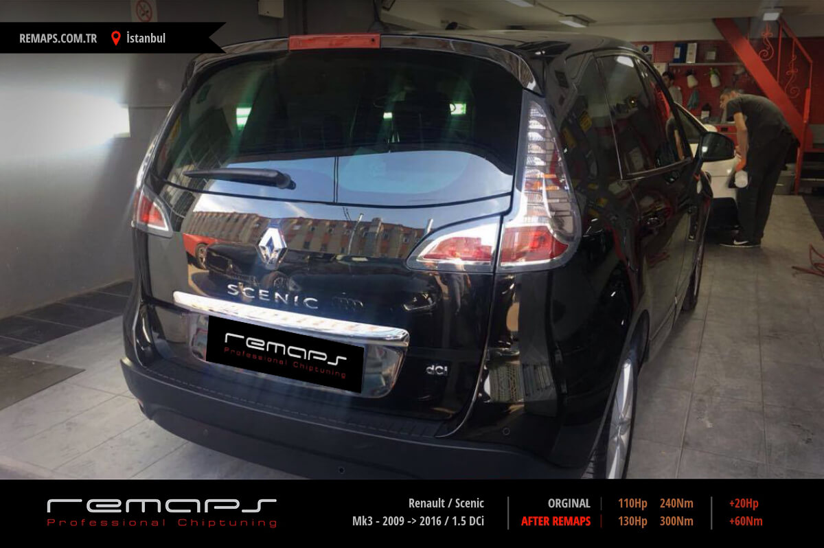 Renault Scenic Mk3 - 2009 -> 2016 1.5 DCi Chip Tuning, Performans ...