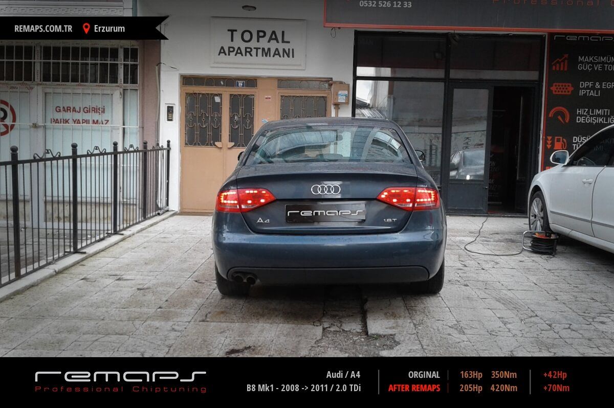 Chip Tuning Audi A 4 B 8 2 0 Tdi