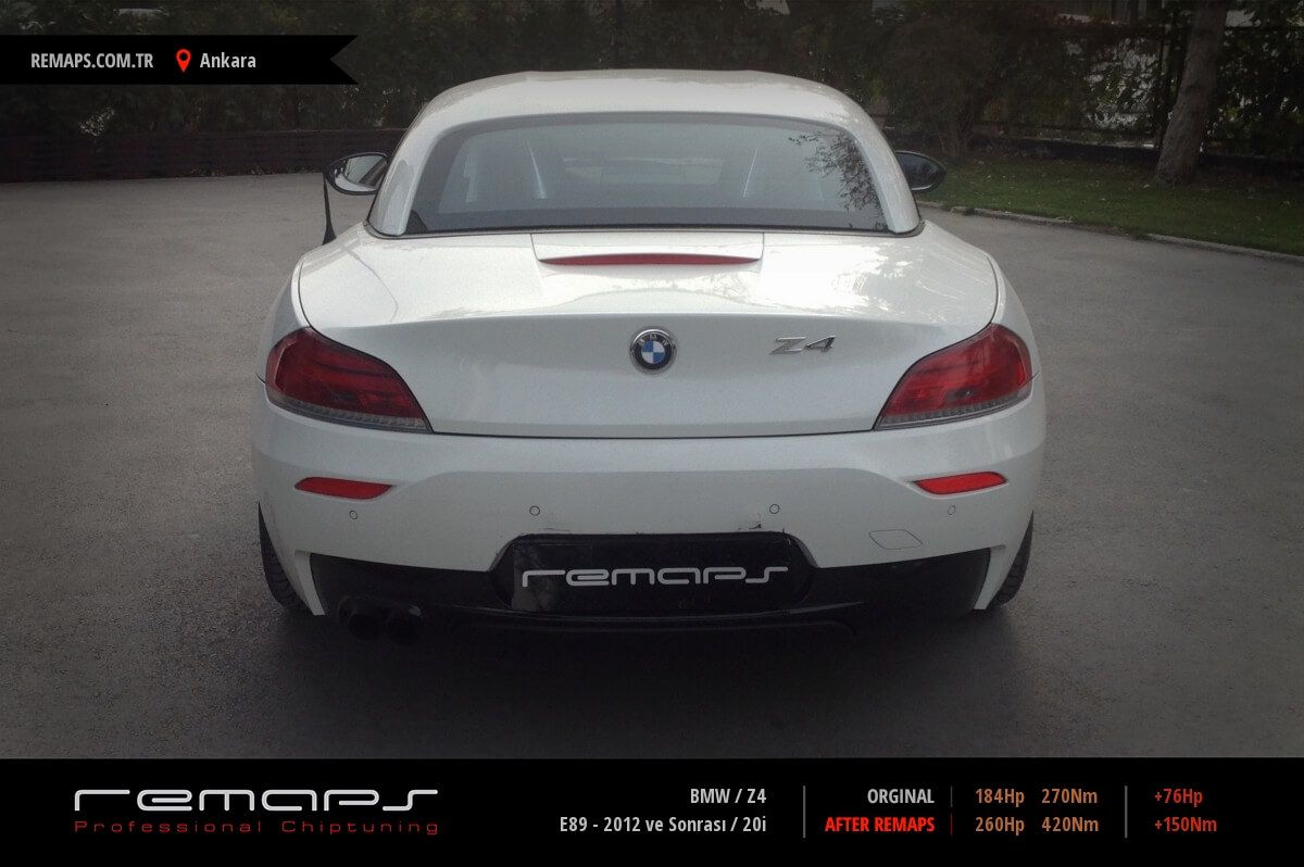 BMW Z4 E89 - 2012 ve Sonrası 20i Chip Tuning, Performans ...
