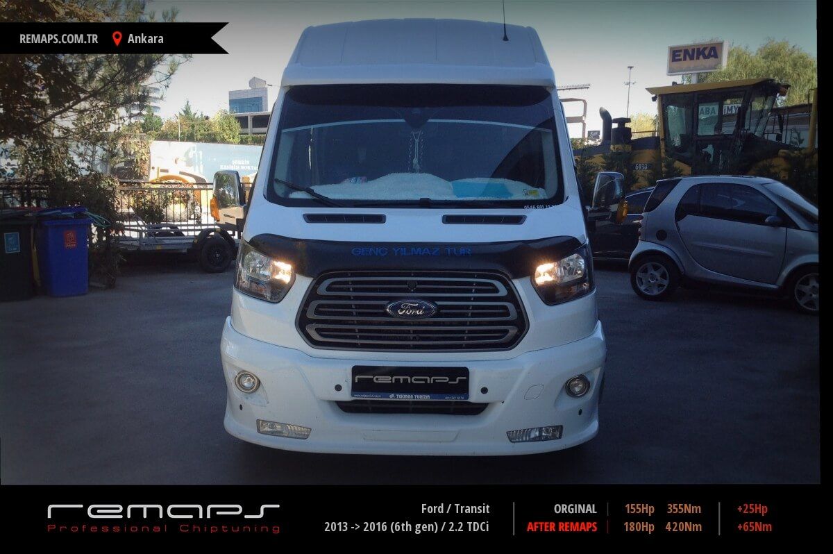 Ford Transit 2016 Silver Tuning