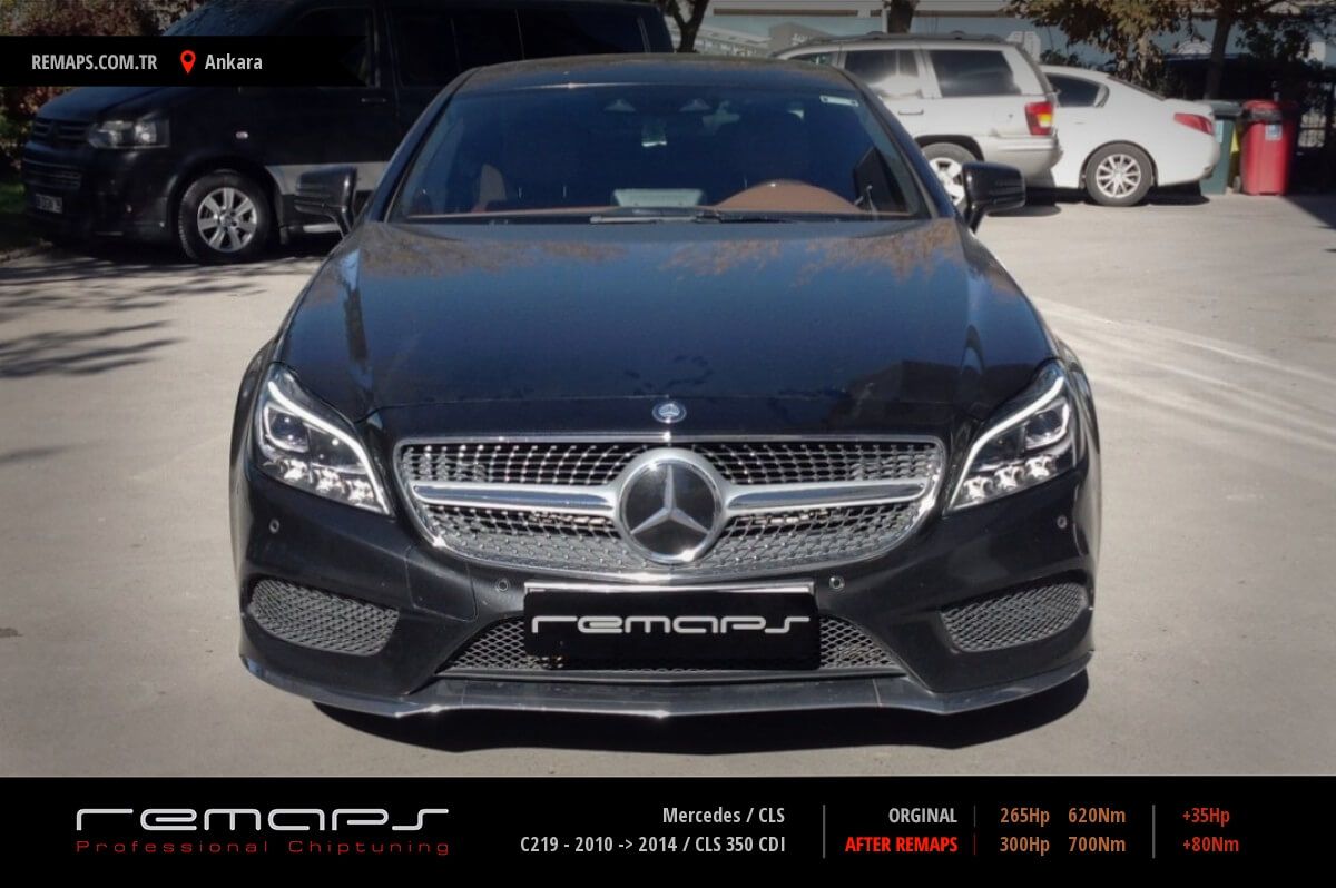 Mercedes CLS C218 2010 > 2014 CLS 350 CDI Chip Tuning