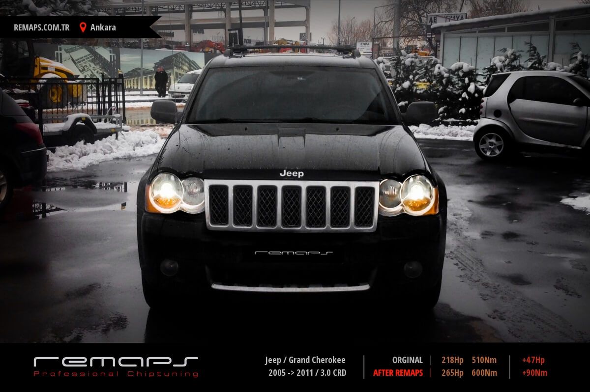 Jeep Grand Cherokee 2005 > 2011 3.0 CRD Chip Tuning, Performans, Yakıt