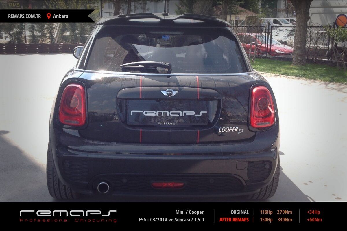 Mini Cooper F56 - 03/2014 ve Sonrası 1.5 D Chip Tuning, Performans ...