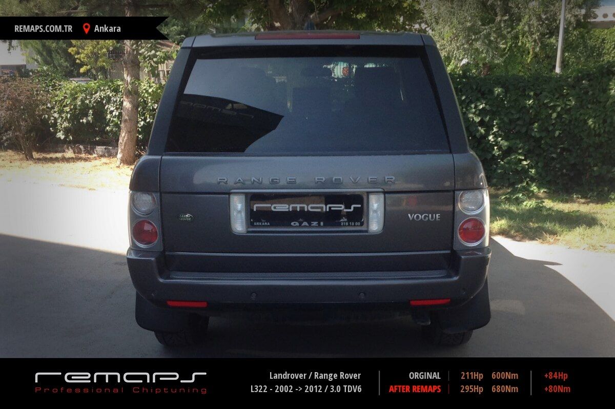 камера заднего вида range rover l322