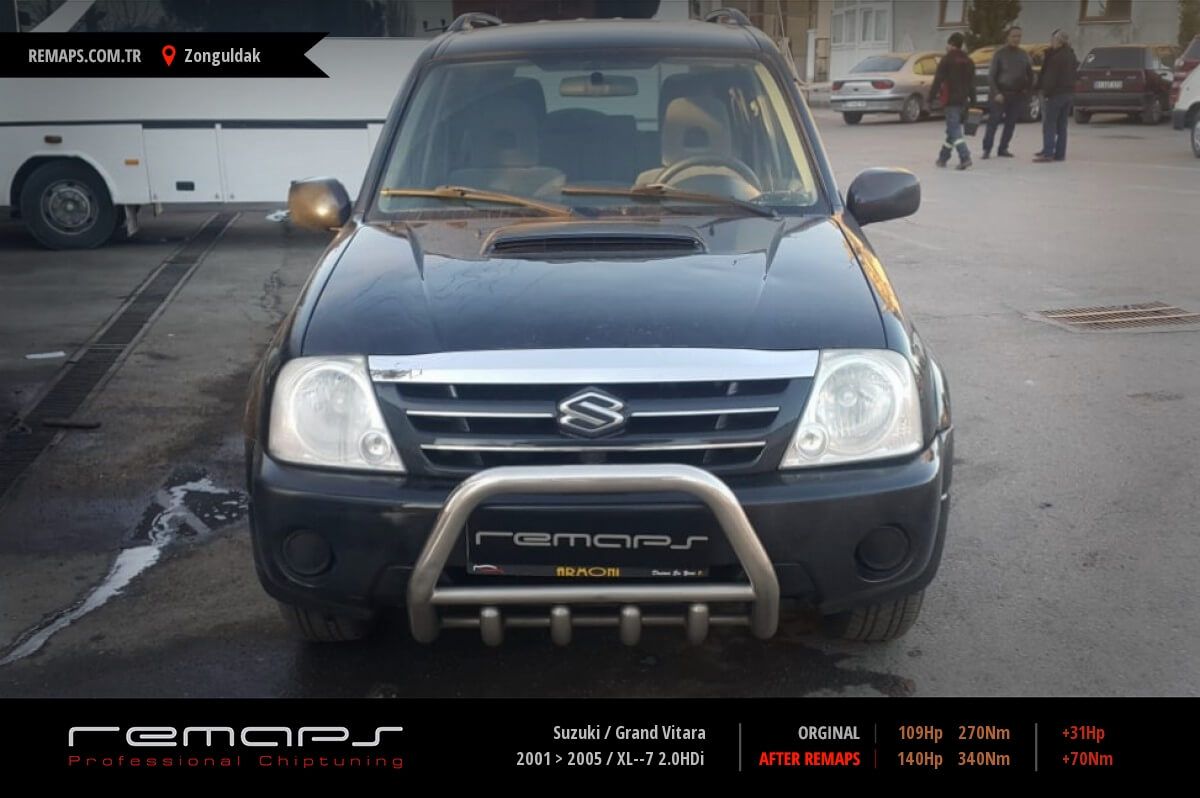 Suzuki Grand Vitara 2001 > 2005 XL--7 2.0HDi Chip Tuning, Performans ...