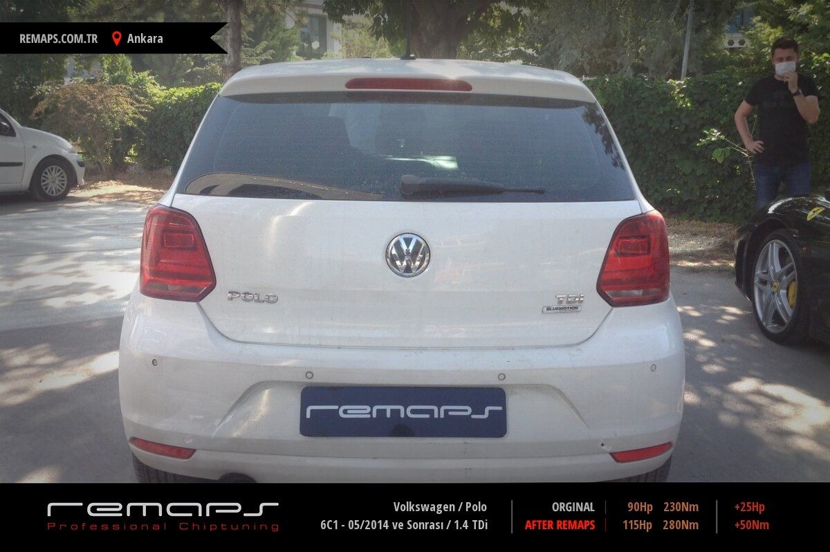 Volkswagen Polo 6C1 - 05/2014 ve Sonrası 1.4 TDi Chip Tuning ...