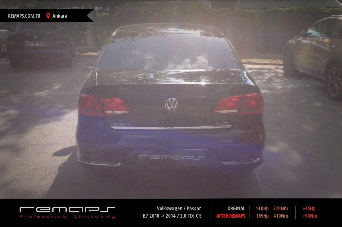 Chiptuning Passat B7 2.0 Tdi 140 Ps Volkswagen Passat B7 2010 -> 2014 2.0 TDI CR Chip Tuning, Performans