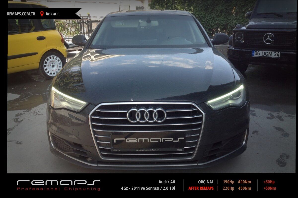 Audi a6 чип тюнинг