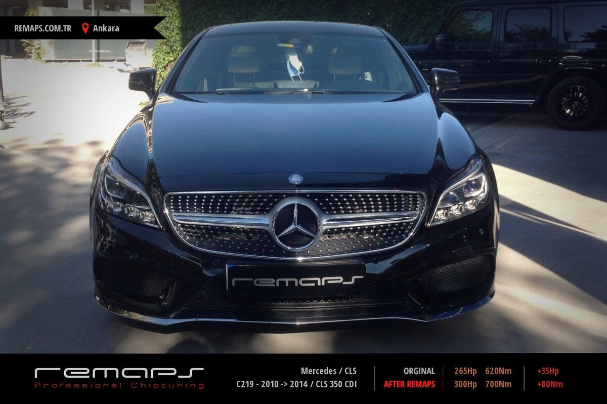 Mercedes CLS C218 2010 > 2014 CLS 350 CDI Chip Tuning