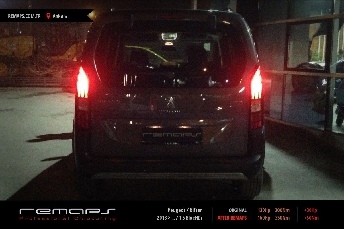 Peugeot Rifter 2018 > ... 1.5 BlueHDi Chip Tuning, Performans, Yakıt ...