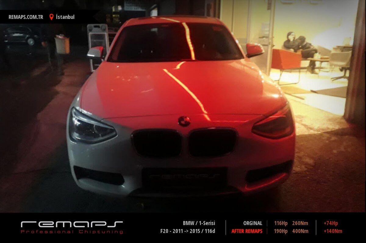 BMW 1-Serisi F20 - 2011 -> 2015 116d Chip Tuning, Performans, Yakıt ...