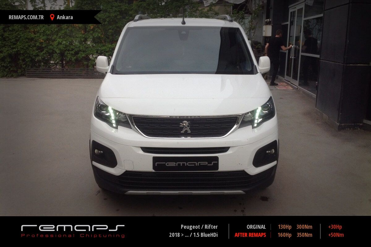 Peugeot Rifter 2018 > ... 1.5 BlueHDi Chip Tuning, Performans, Yakıt ...