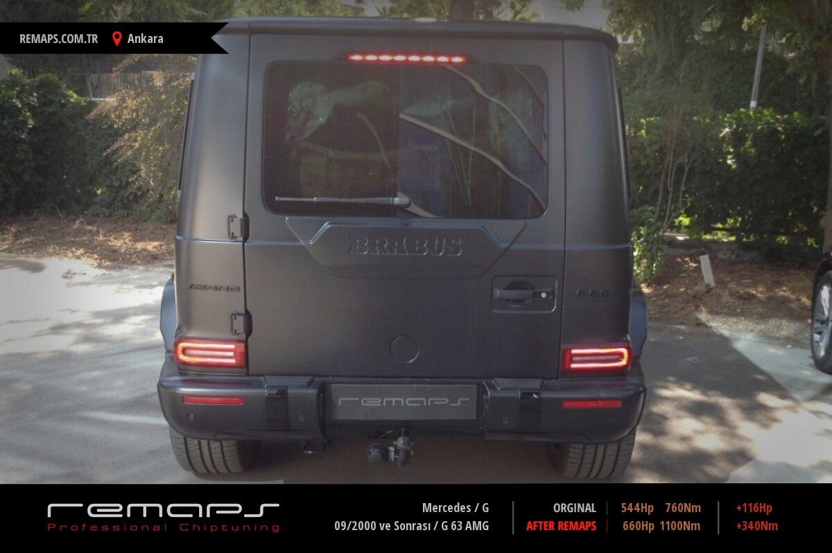 Mercedes G 09/2000 ve Sonrası G 63 AMG Chip Tuning, Performans, Yakıt ...